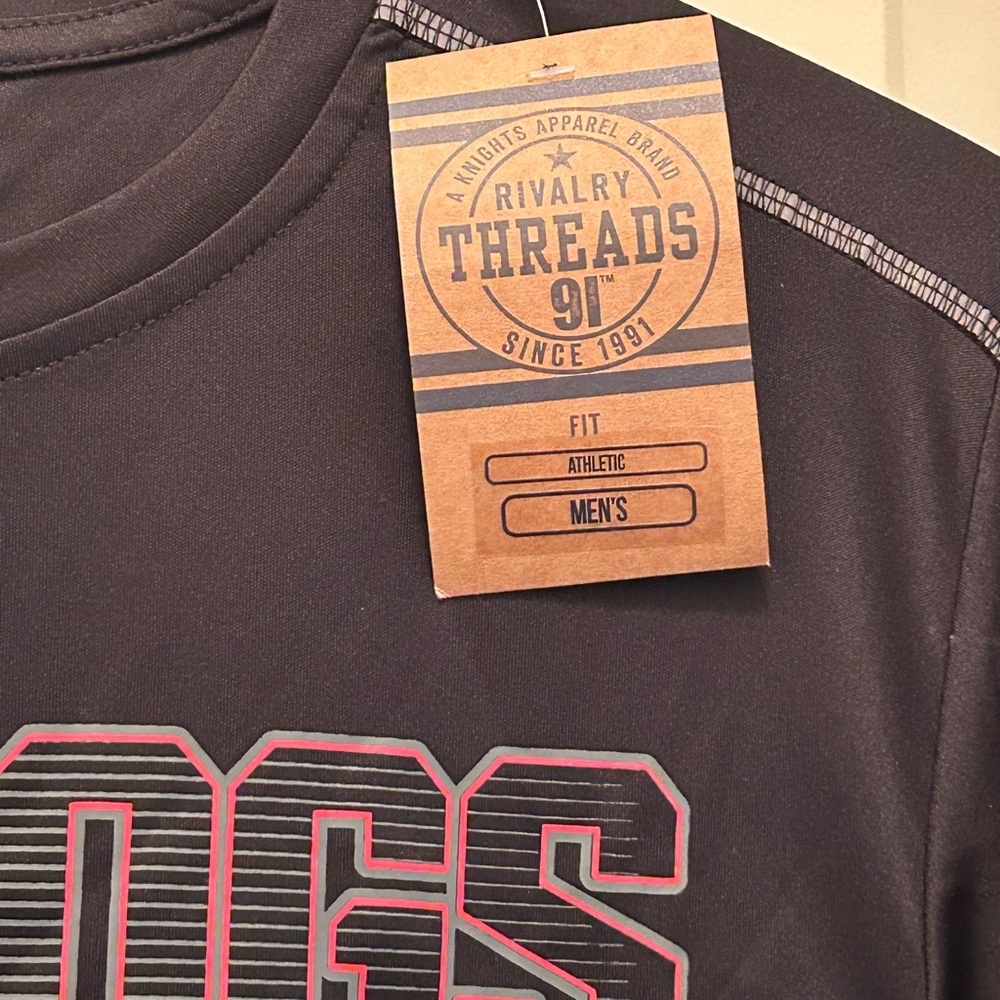 NWT Rivalry Threads Men’s Georgia Short Sleeve Tee - Picture 3 of 7